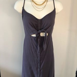Navy sun dress